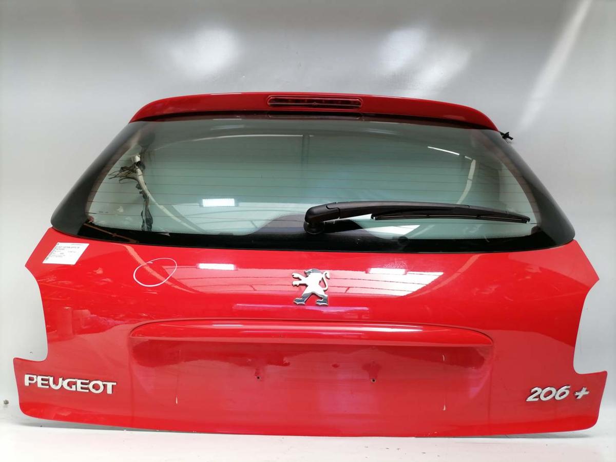 Peugeot 2006+ original Heckklappe mit Heckscheibe Rot KKN Bj.2010
